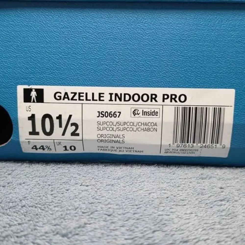 Adidas Gazelle Indoor Pro Mens Size US 10.5 or Womens 11.5